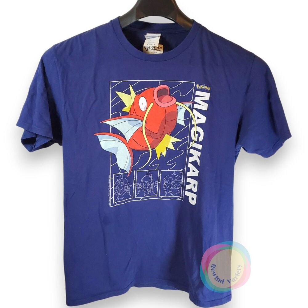 Pokemon Magikarp Graphic Tee Navy Blue Medium